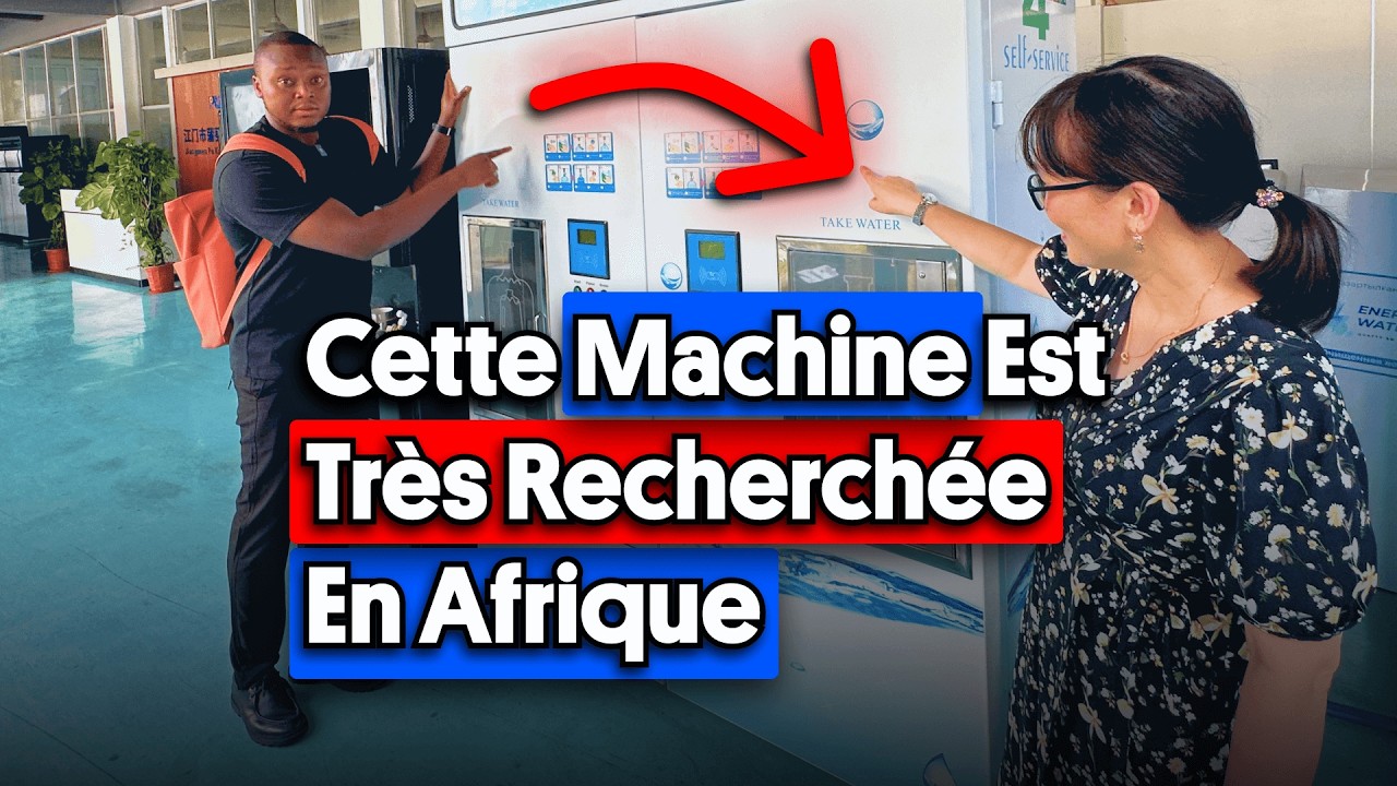 Machine de glaçons en cube et distributeur d’eau filtrée💧
