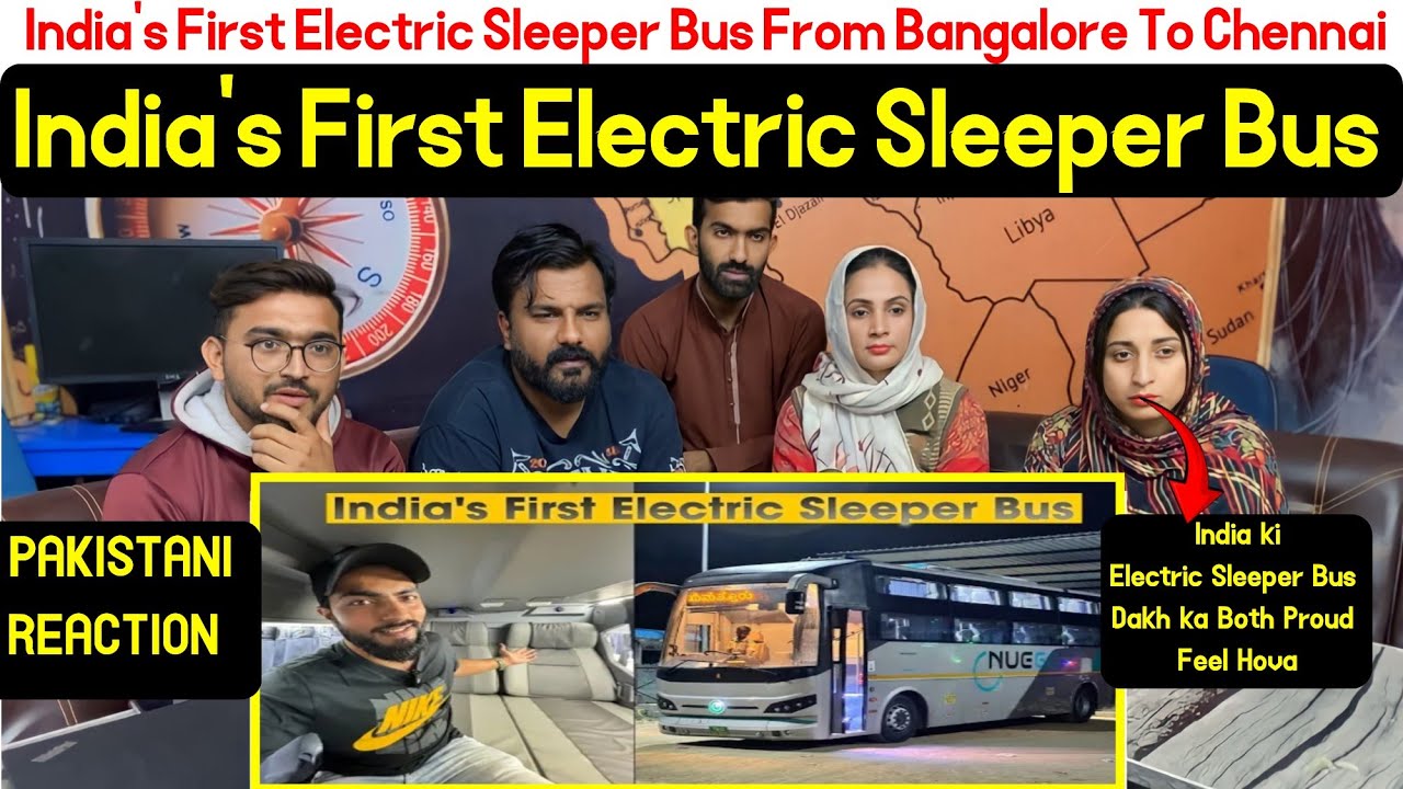 Reaction on India’s First Electric Sleeper Bus From Bangalore To Chennai.
