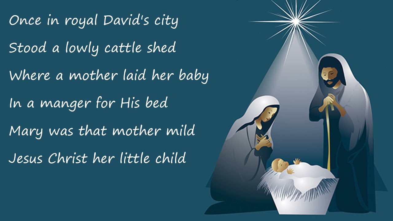 Once in Royal David's city