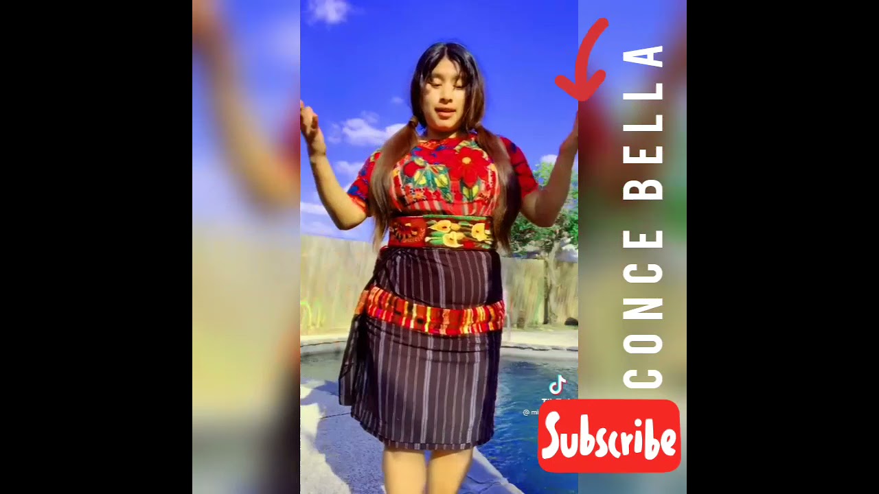 BELLA MUJER DE CORTE miren como baila hermosa 🇬🇹❤😍