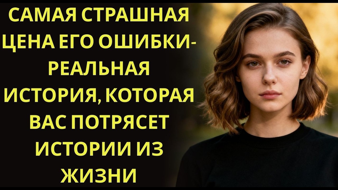 Самая Страшная Цена Его Ошибки  Реальная История, Которая Вас Потрясет 💔 Истории из Жизни
