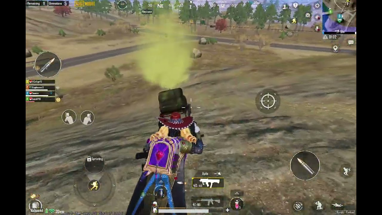 main di rondo pubg