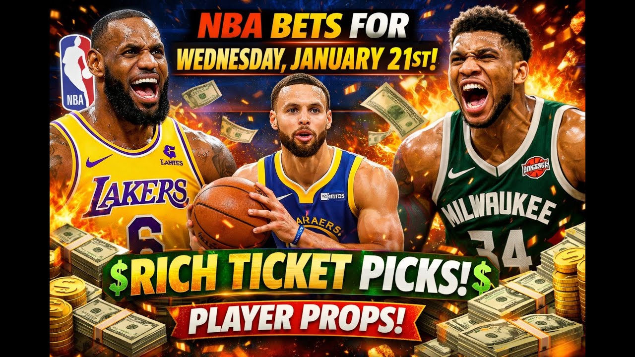 NBA BETS WEDNESDAY JAN 21ST