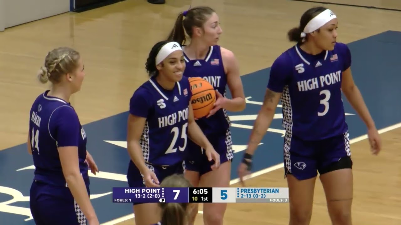 01.07.26 WBB Presbyterian vs  High Point