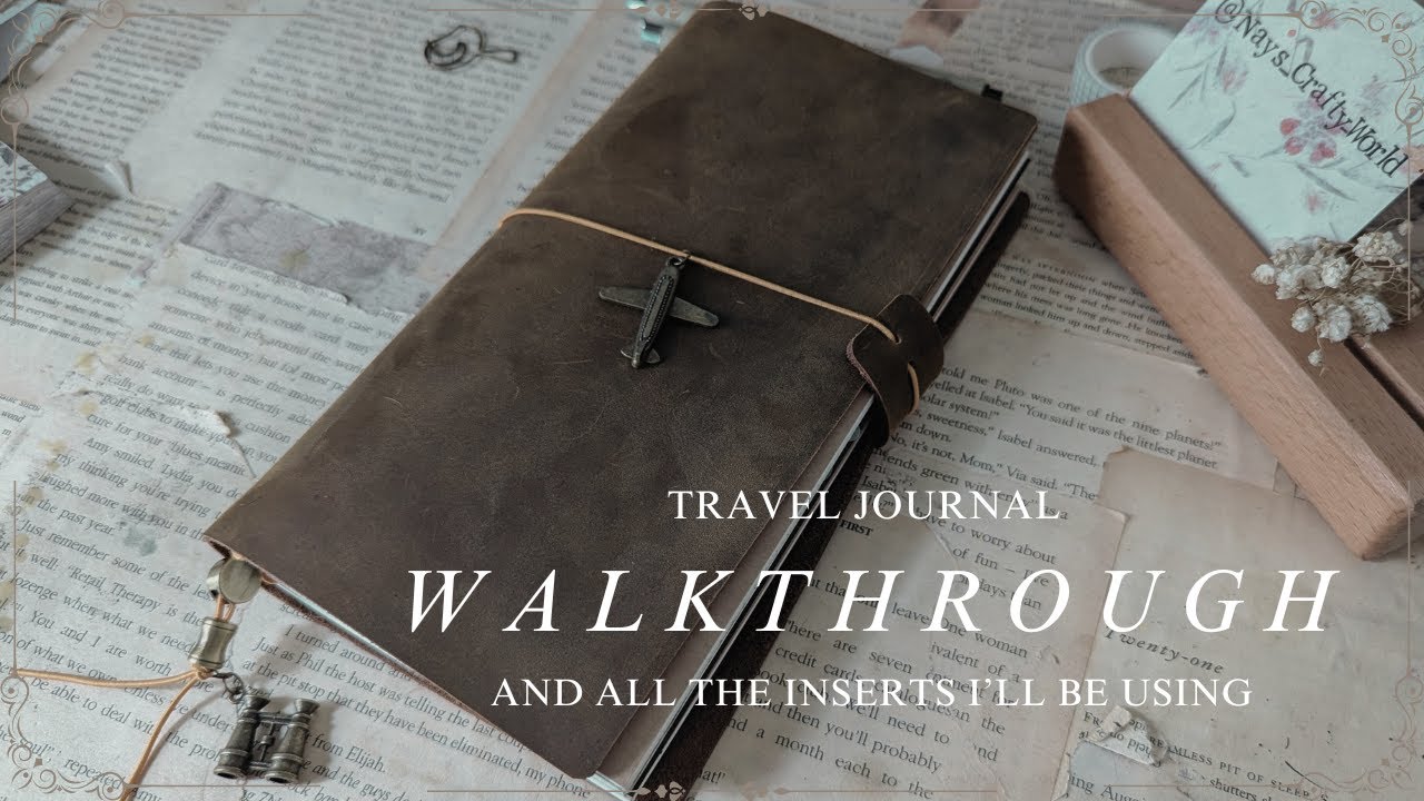 Travel Journal Setup | Journal Insert Ideas
