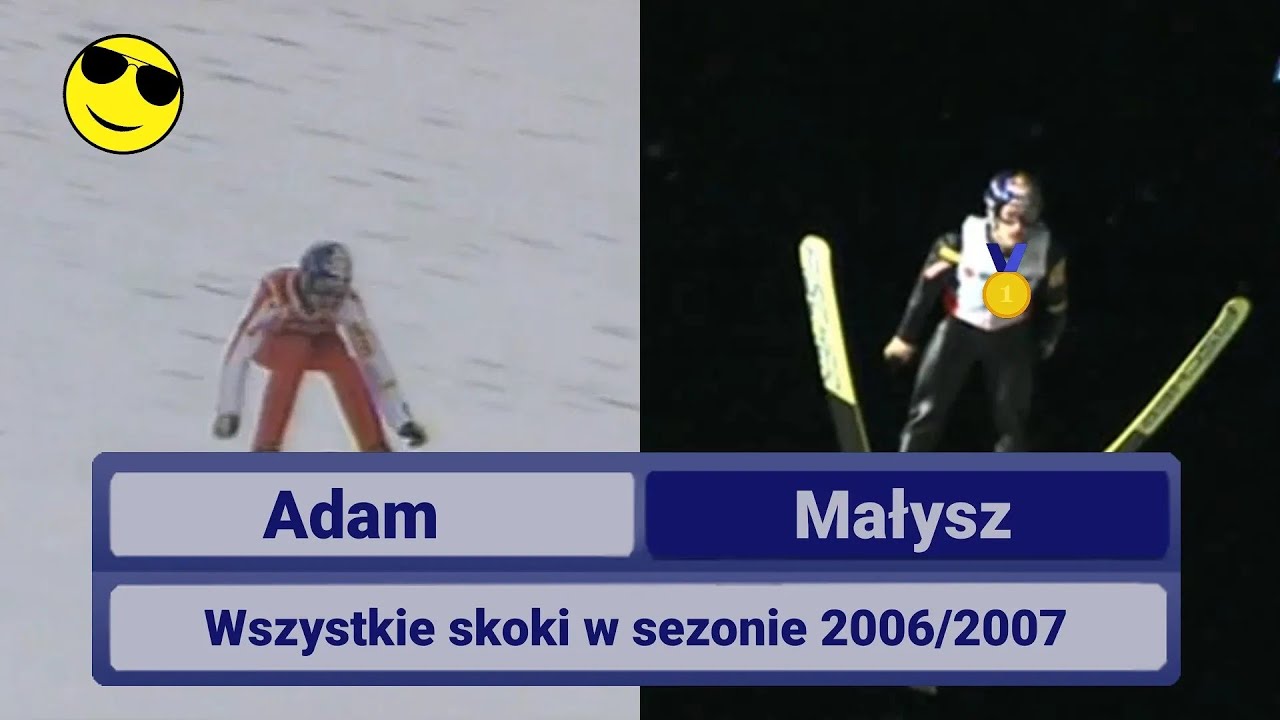 Adam Małysz - Wszystkie skoki w sezonie 2006/2007