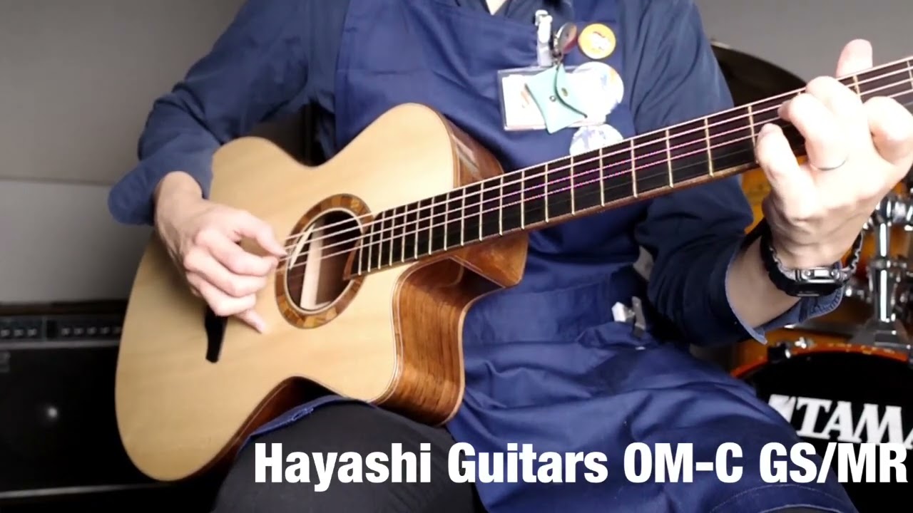 Hayashi Guitars OM-C GS/MR Demonstration Picking！