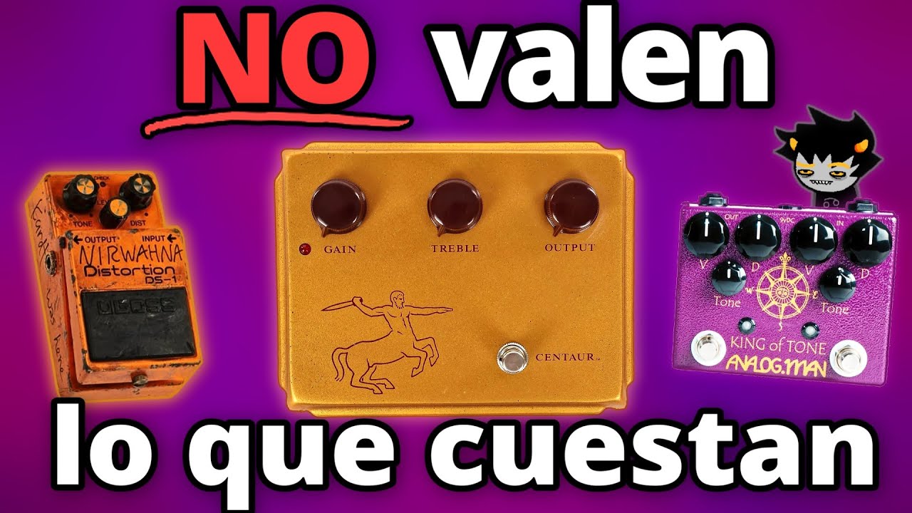 ¿Porque los PEDALES de guitarra están tan CAROS?