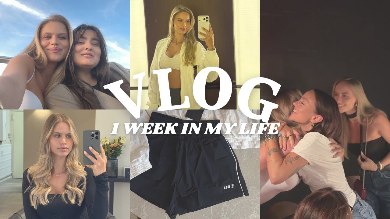 1 week with me - neue Haare ✨, neue Oace Kollektion 🪡 & spontaner Trip nach Berlin 🤭