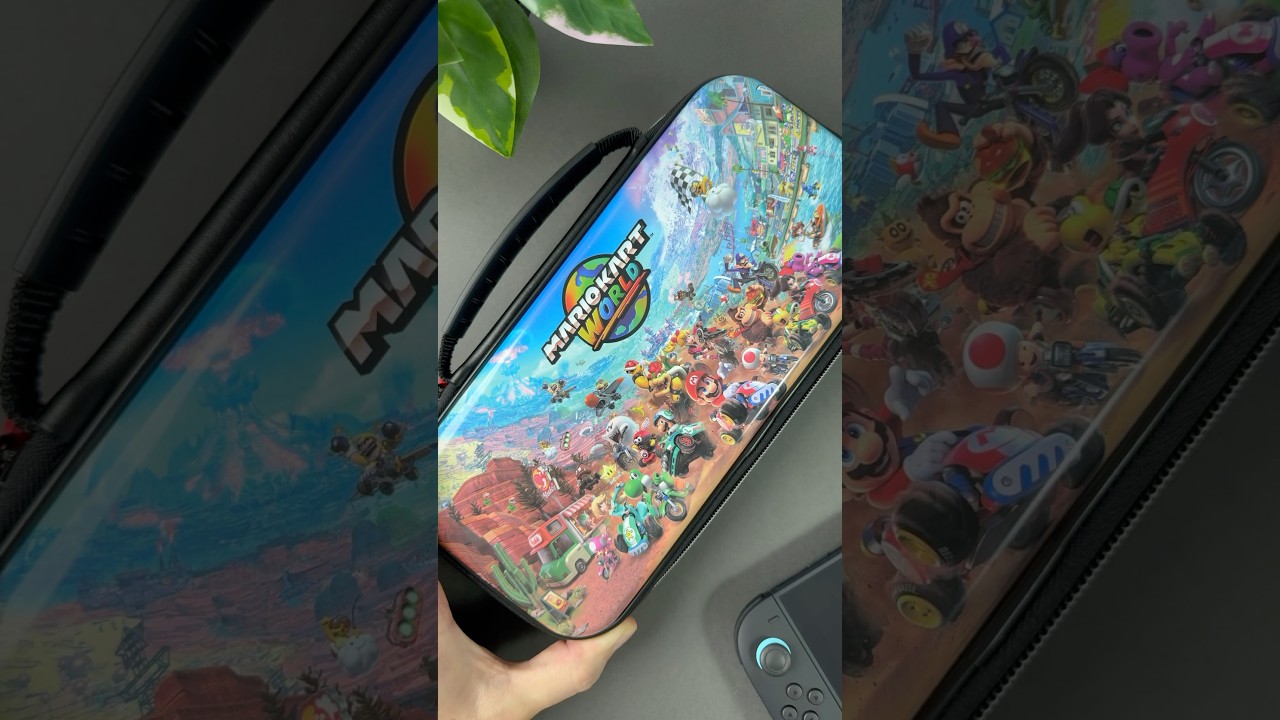 Mario Kart World Game Traveller Deluxe Travel Case #mariokartworld #nintendoswitch2