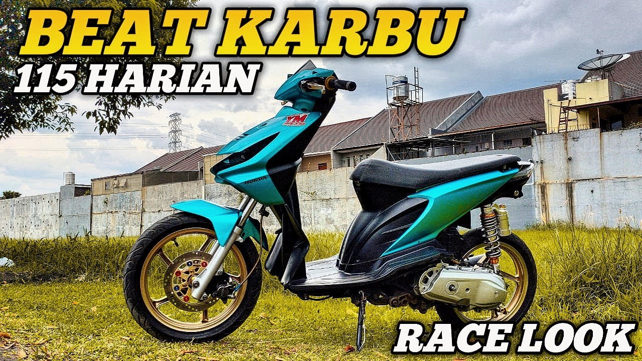 REVIEW MODIFIKASI BEAT KARBU 115CC HARIAN !! RACE LOOK!!