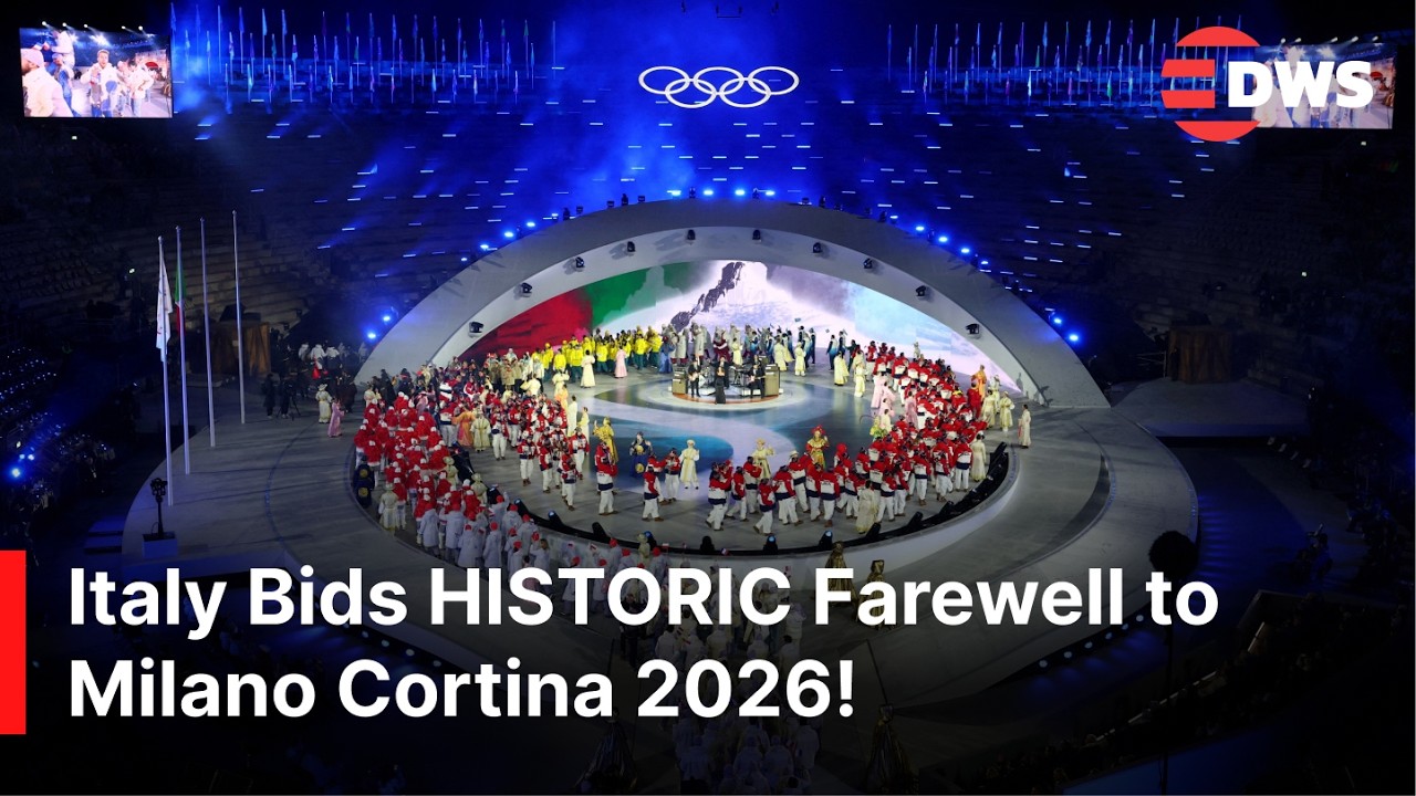 FULL CEREMONY: Italy Closes Milano Cortina 2026 Winter Olympics with Stunning Verona Ceremony | AD1Z