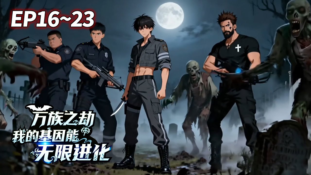 【首发🔔】《万族之劫，我的基因能无限进化》EP16-23 | 白天是学生，夜晚是猎手！万族潜伏的都市世界！#系统 #热血 #异能