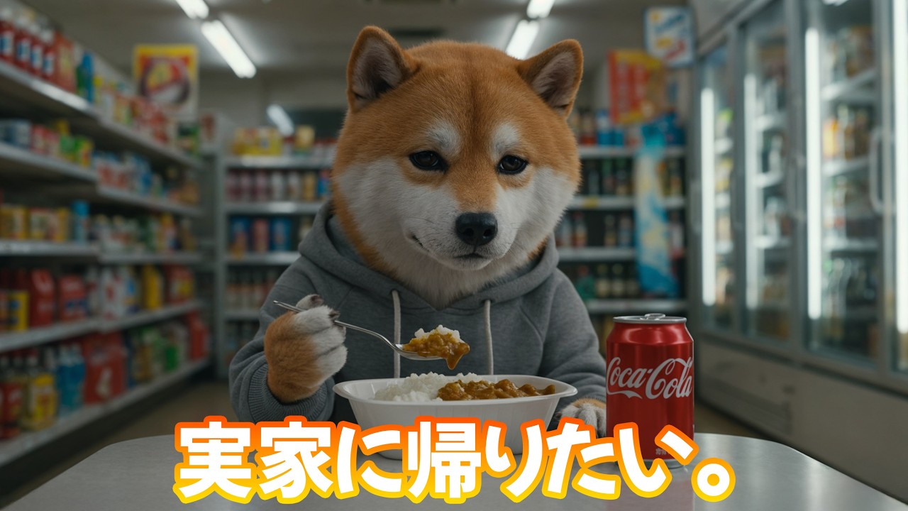 [第20話]  かわいそうなシバ君、ホームシックになる。