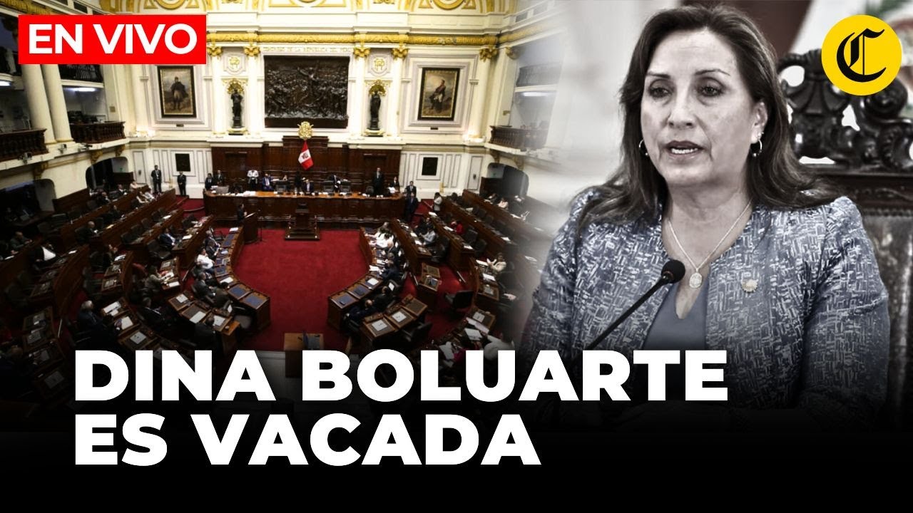 🔴 #LO&Uacute;LTIMO: CONGRESO APRUEBA VACANCIA DE DINA BOLUARTE / JOS&Eacute; JER&Iacute; ES EL NUEVO PRESIDENTE |&nbsp;EN VIVO