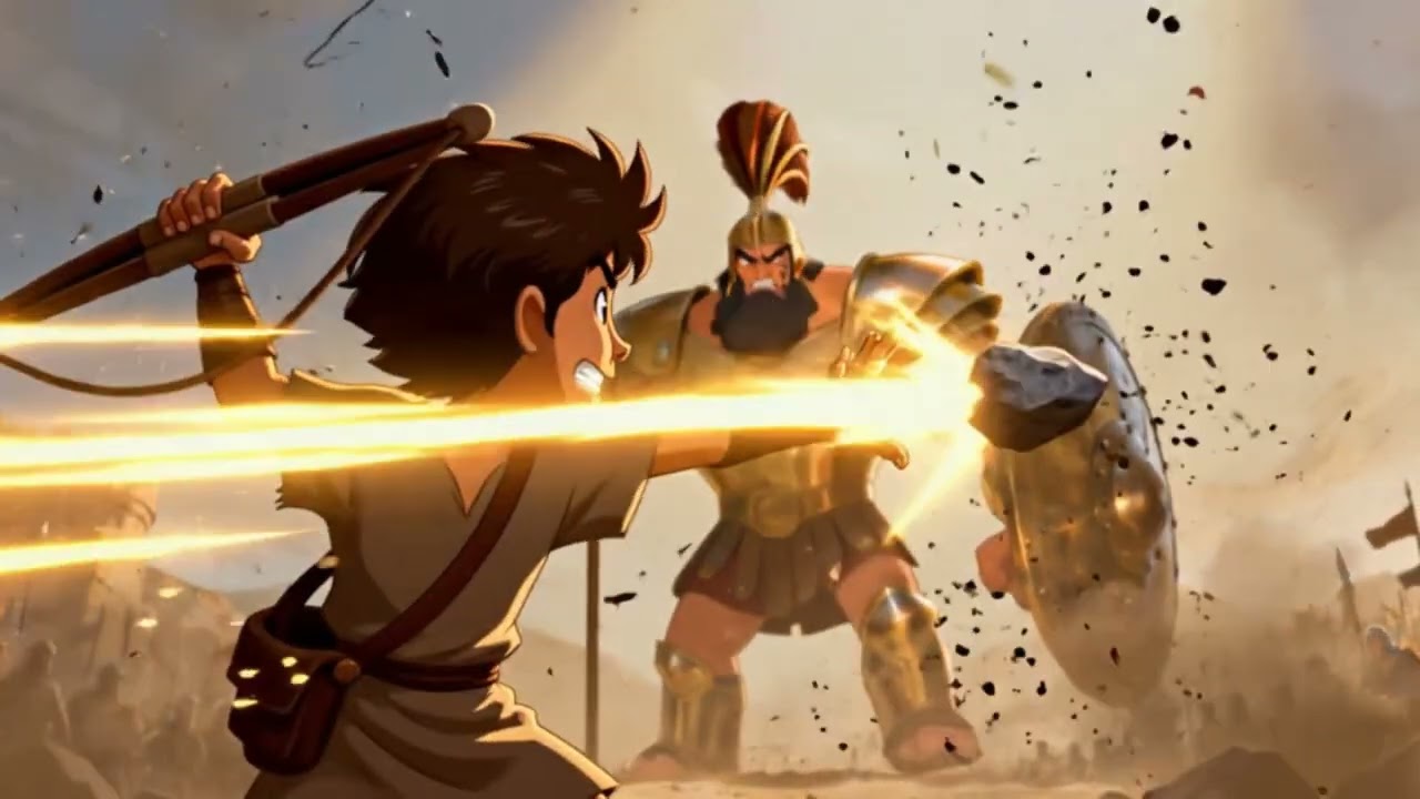 David & Goliath – Be Brave with God 🪨