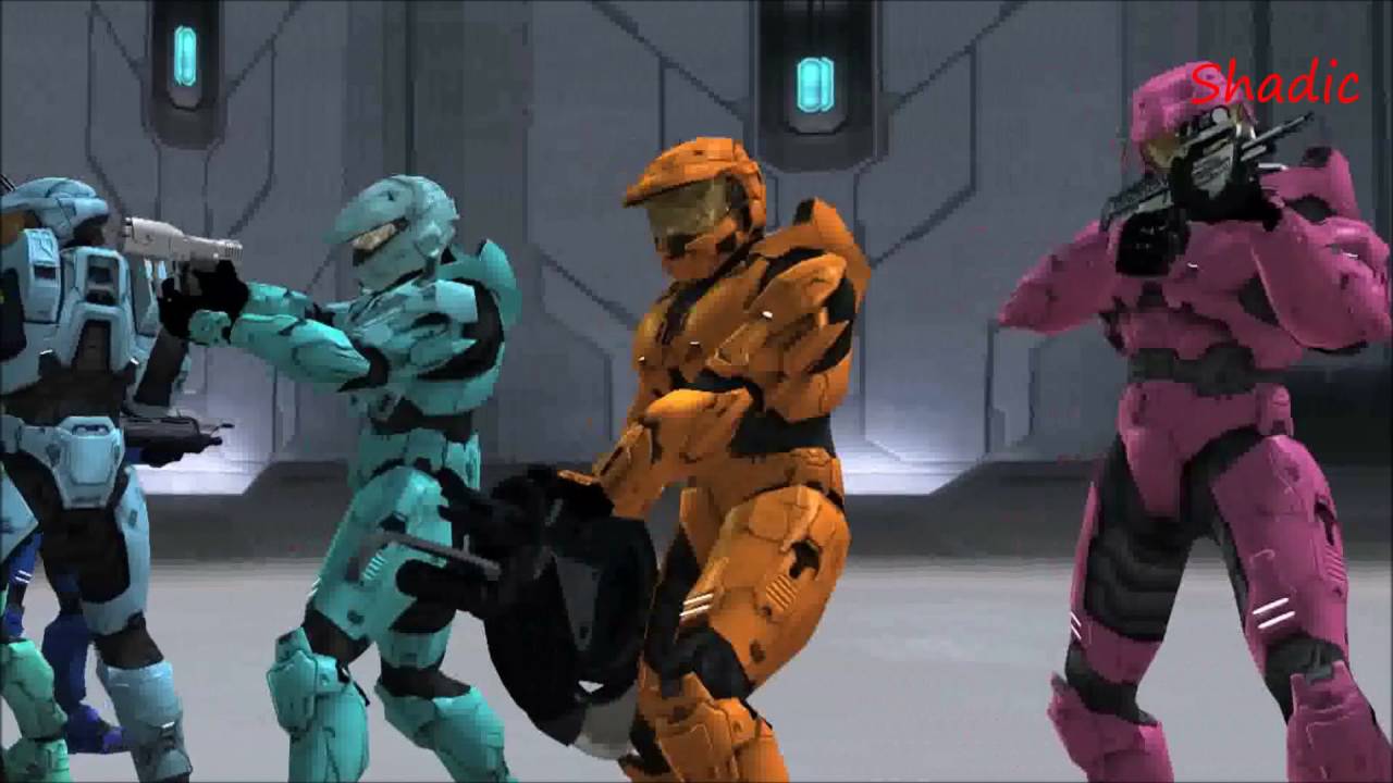 Red vs Blue - AMV - Welcome To The Club