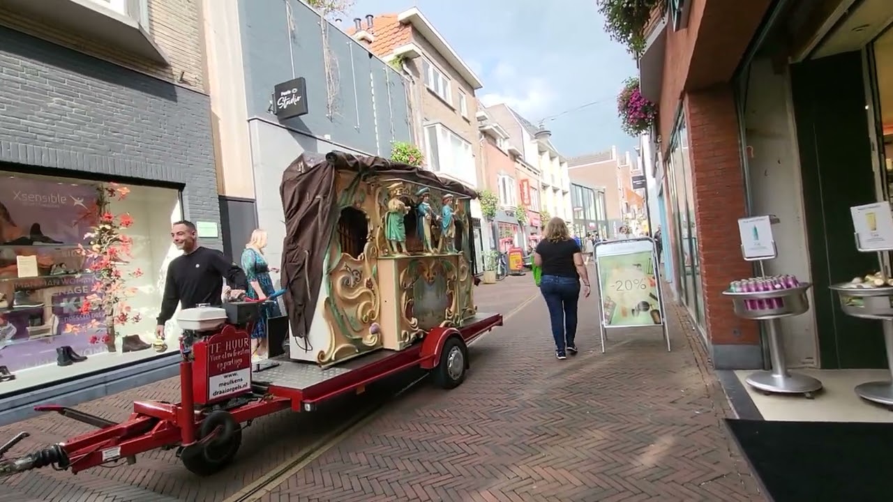 Traditional Dutch Weekend Street Organ, Draaiorgel Alphen aan den Rijn
