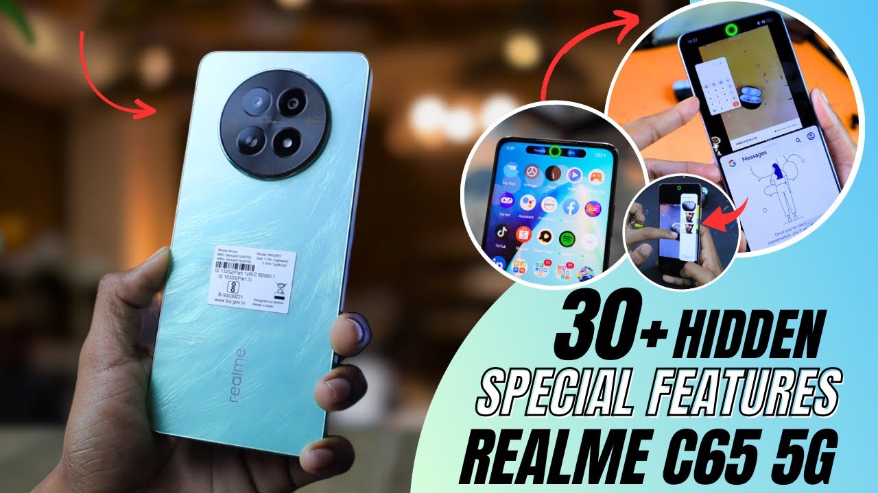 Realme C65 5G Tips And Tricks 🔥 Hidden Top 30+ Special Features | realme c65