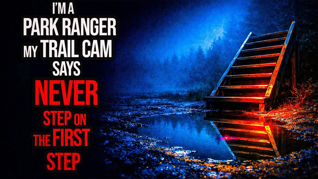 I'm a Park Ranger. My Trail Cam Says Never Step on the First Step | Creepypasta