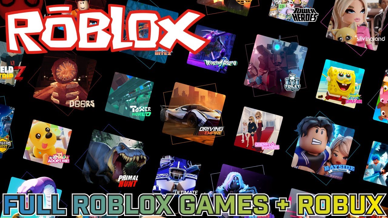 REGALANDO ROBUX🎁 JUGAMOS DE TODO🎮 FULL ROBLOX GAMES🔥 #roblox #robloxlive