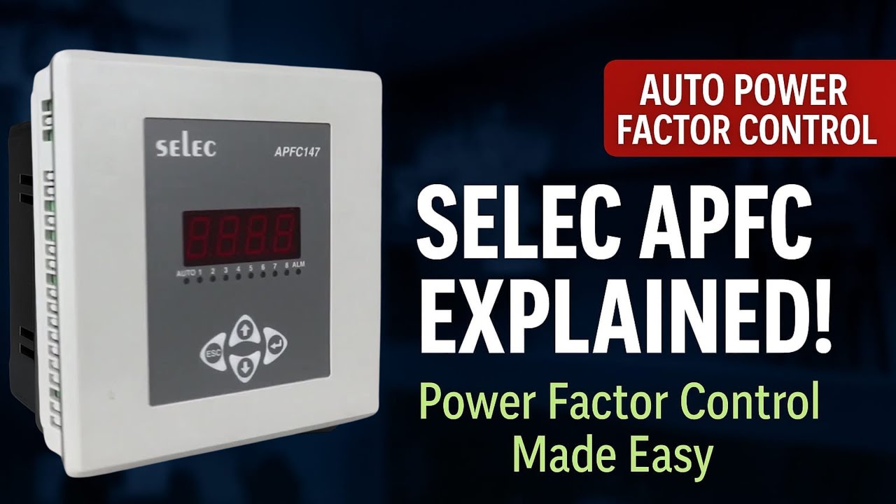 APFC147 Automatic Power Factor Controller l Selec l Features, Wiring & Programming Guide
