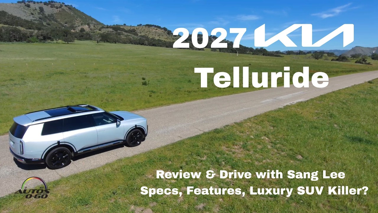 Обзор и тест-драйв Kia Telluride 2027 года с Сангом Ли | Технические характеристики, особенности,...