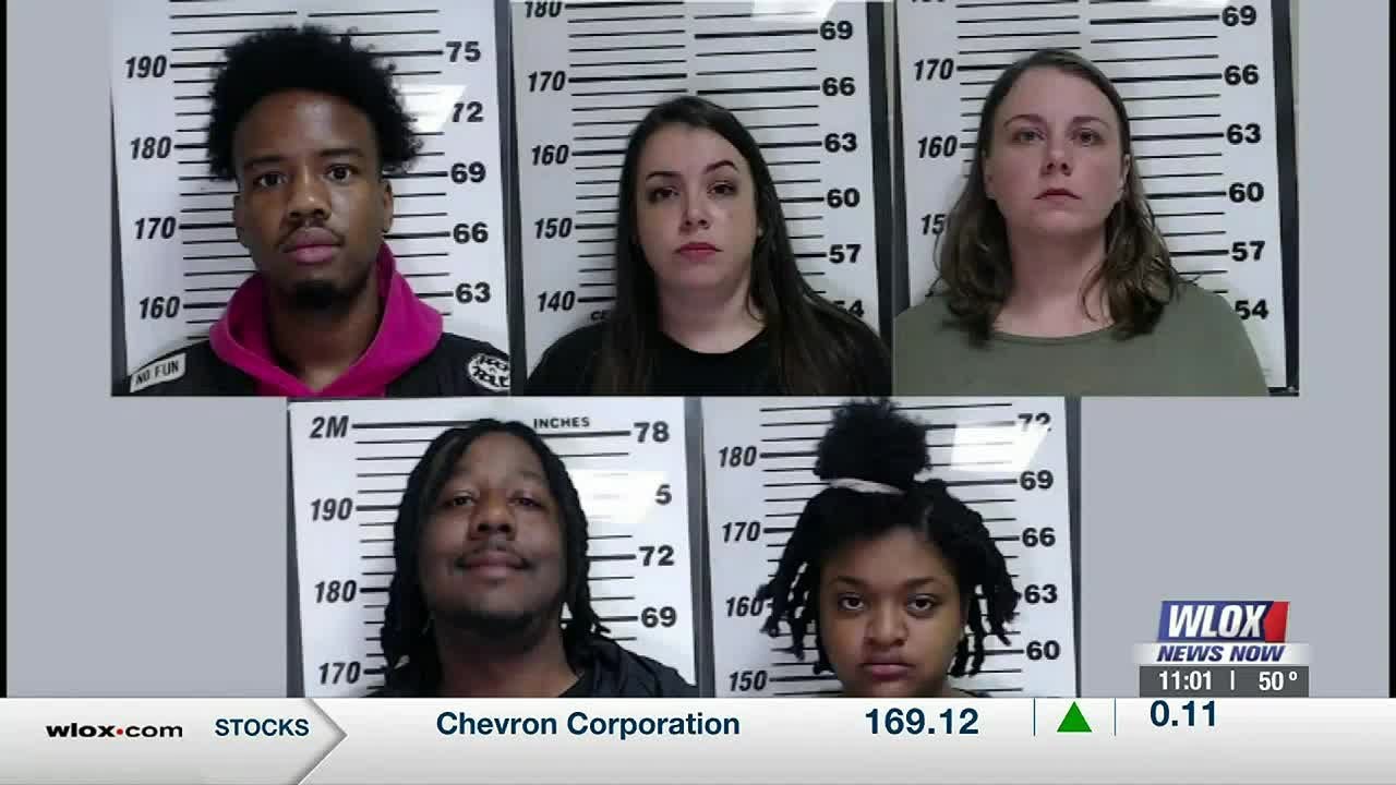 Gulfport Police arrest 5 protesters at City Hall; 1 charged with assault on an officer
