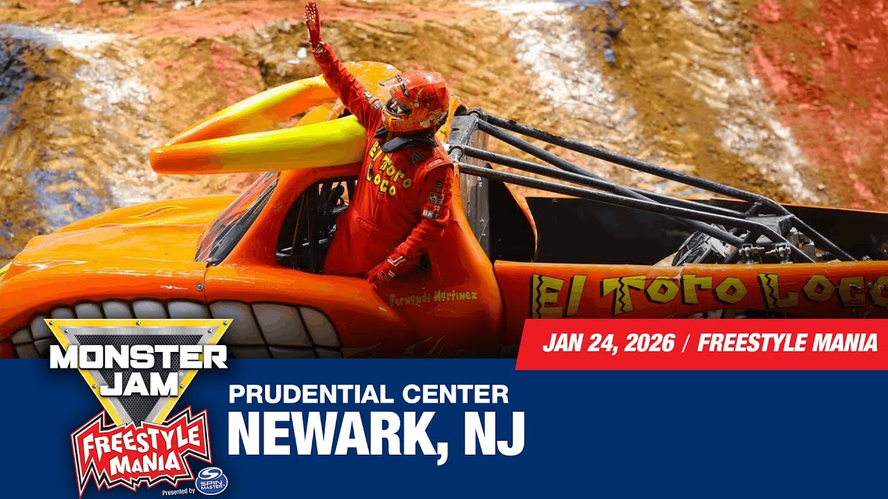 Monster Jam: Newark, NJ - 2 (Full Event) | Jan 24, 2026 | Freestyle Mania