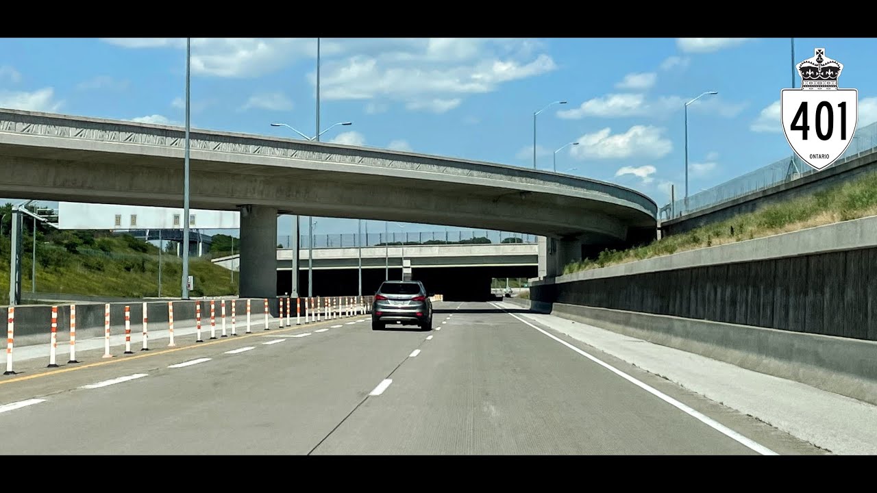 Highway 401 - Toronto to Detroit (via London & Windsor) - 2024/59