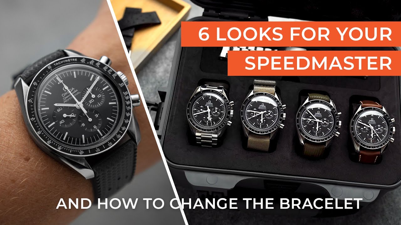 Мои любимые ремешки для Speedmaster и краткий вопрос «Как снять браслет с часов?»