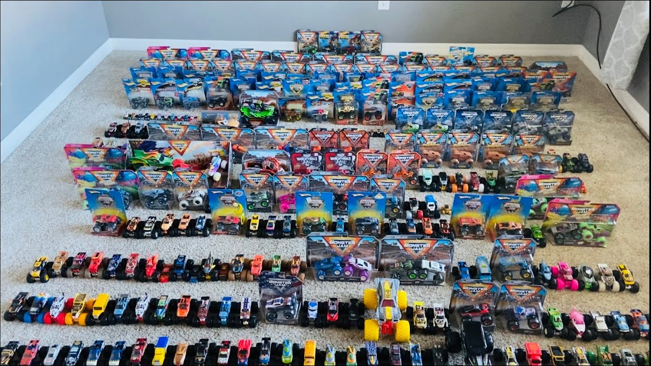 Обновленная коллекция литых фигурок Monster Jam 2024 года (более 1500 грузовиков!)