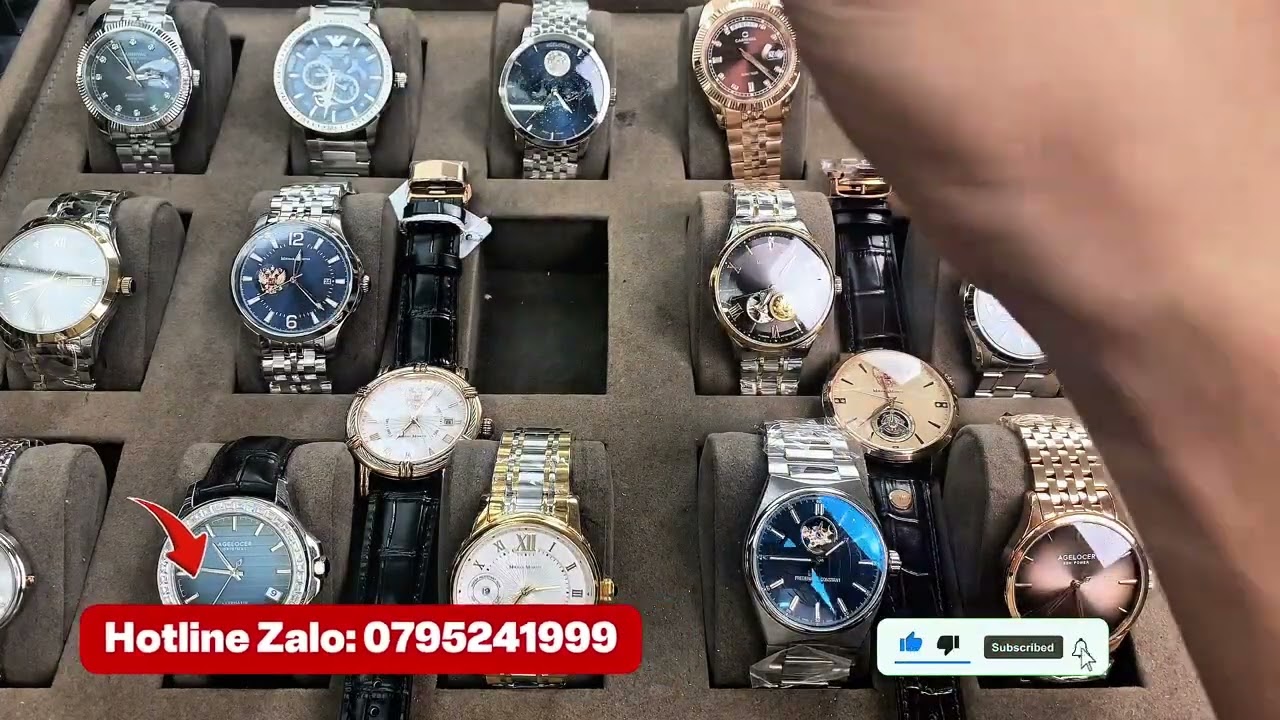 Đồng hồ chính hãng| đồng hồ nhật bản đồng hồ thuỵ sỹ đồng hồ xách tay giá mềm vừa ví