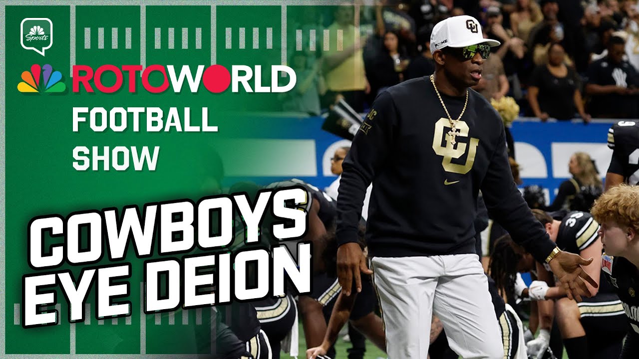 Darnold and Wilson&rsquo;s Future, Cowboys eye Deion Sanders | Rotoworld Football Show (FULL SHOW)