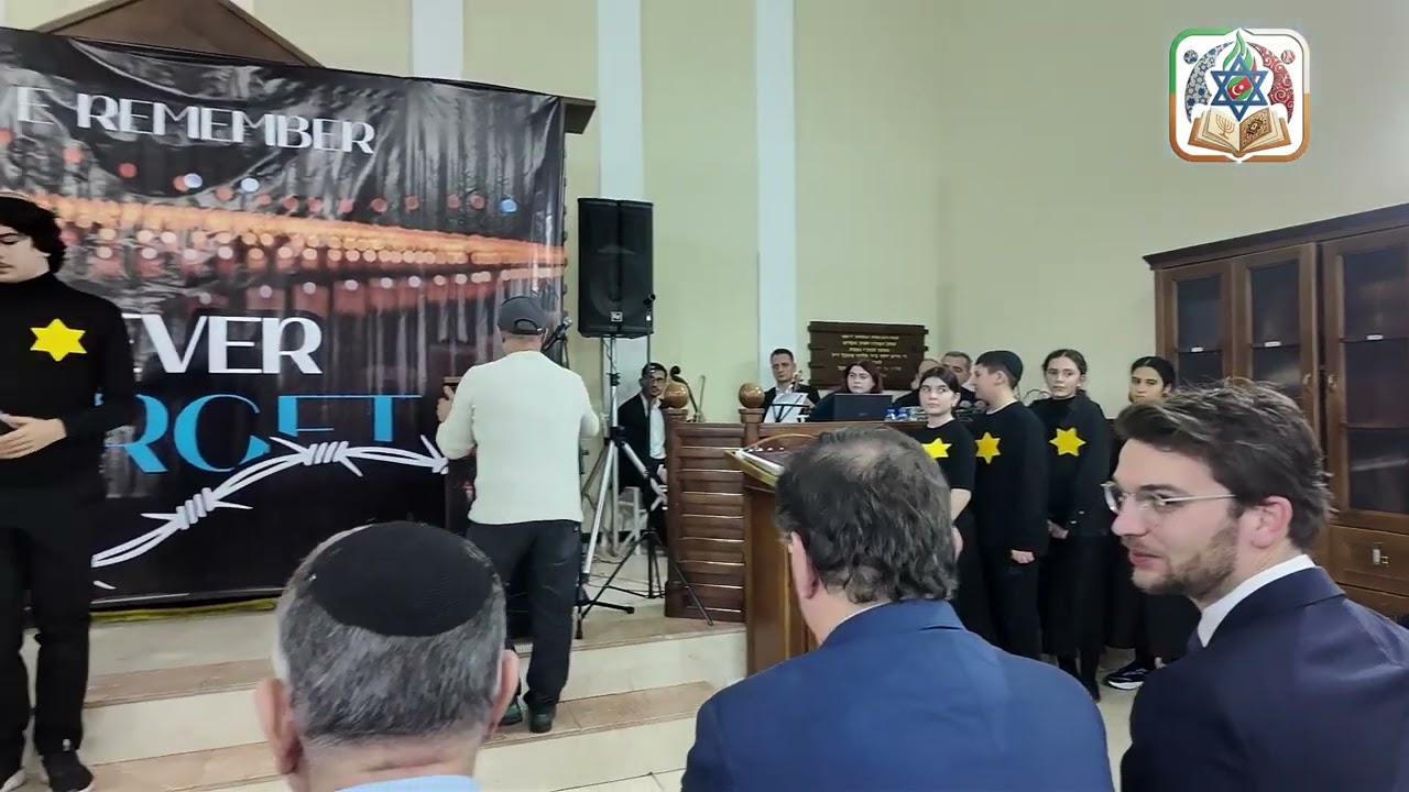 Память о Холокосте в Синагоге Баку | Лидеры общины и дипломаты почтили жертв