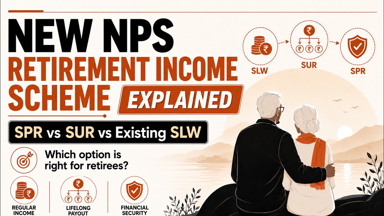 New NPS Retirement Income Scheme Explained: SPR, SUR and How They Compare With Existing SLW