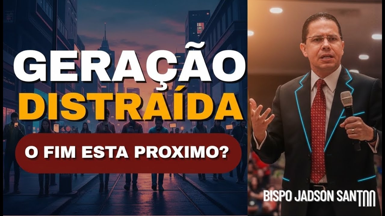 GERAÇÃO DISTRAÍDA  | BISPO JADSON | VOCÊ PRECISA OUVIR ESSA PREGAÇÃO