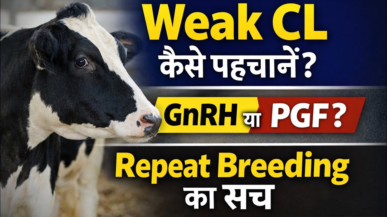 Weak CL कैसे पहचानें? | GnRH, PGF और Progesterone का सही इस्तेमाल | Repeat Breeding #5