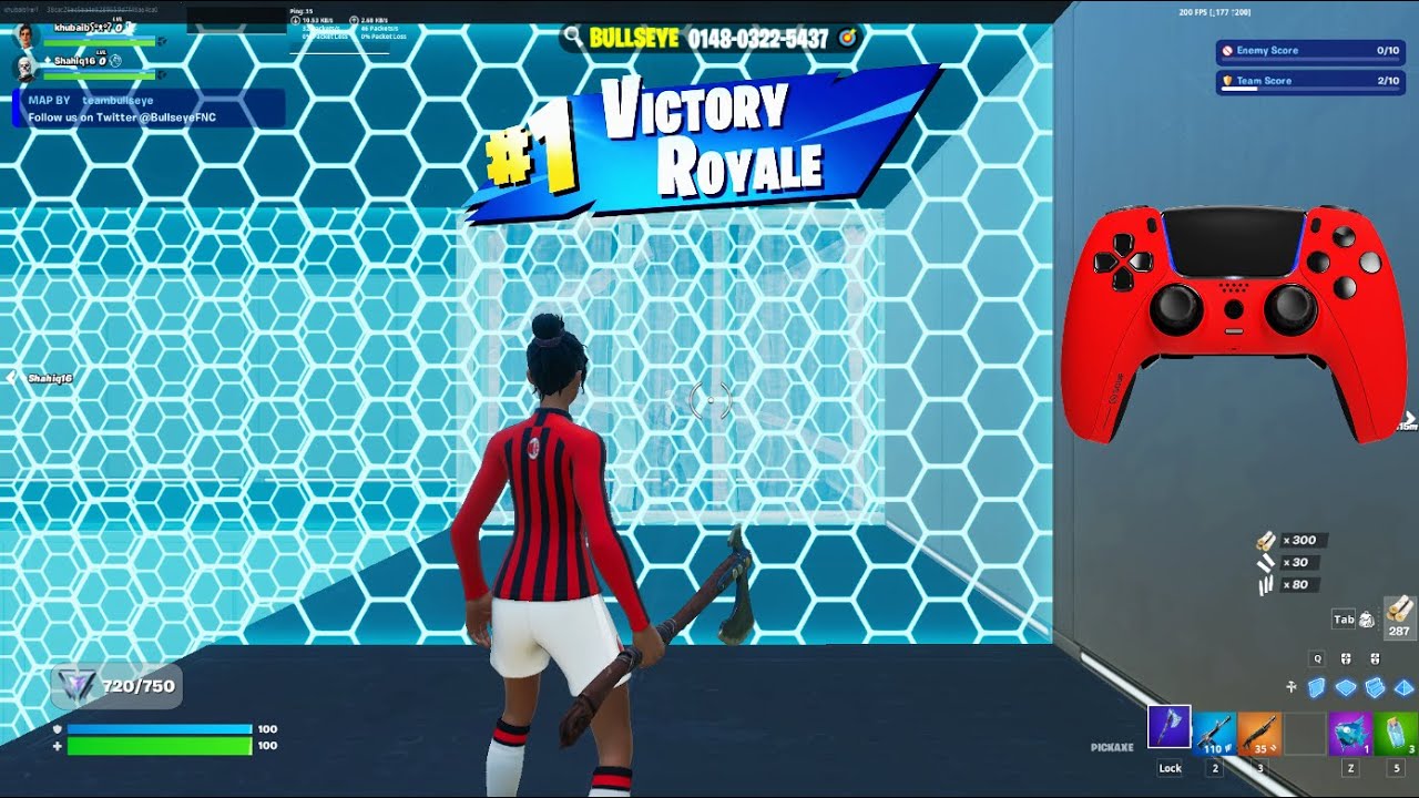 PS5 Controller🎮 Fortnite Piece Control 2v2 🎯Gameplay