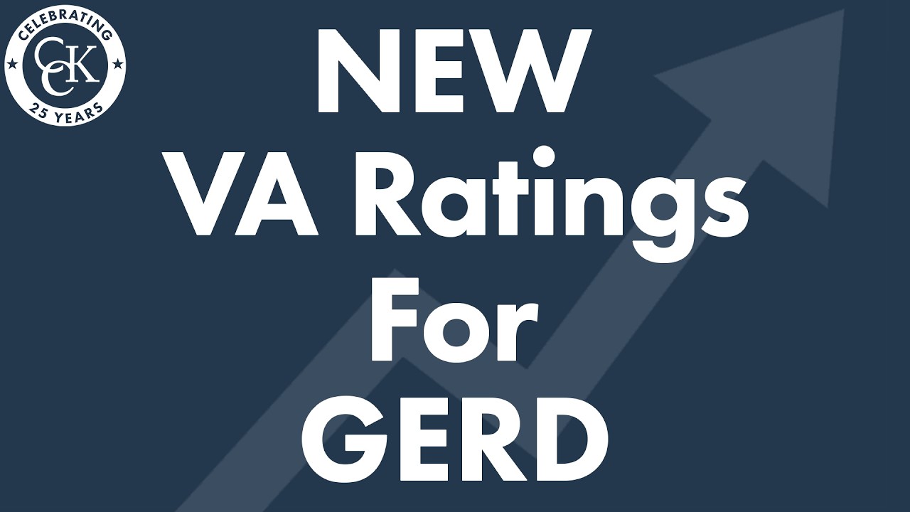 New VA Ratings for GERD: See How VA Rates GERD in 2024