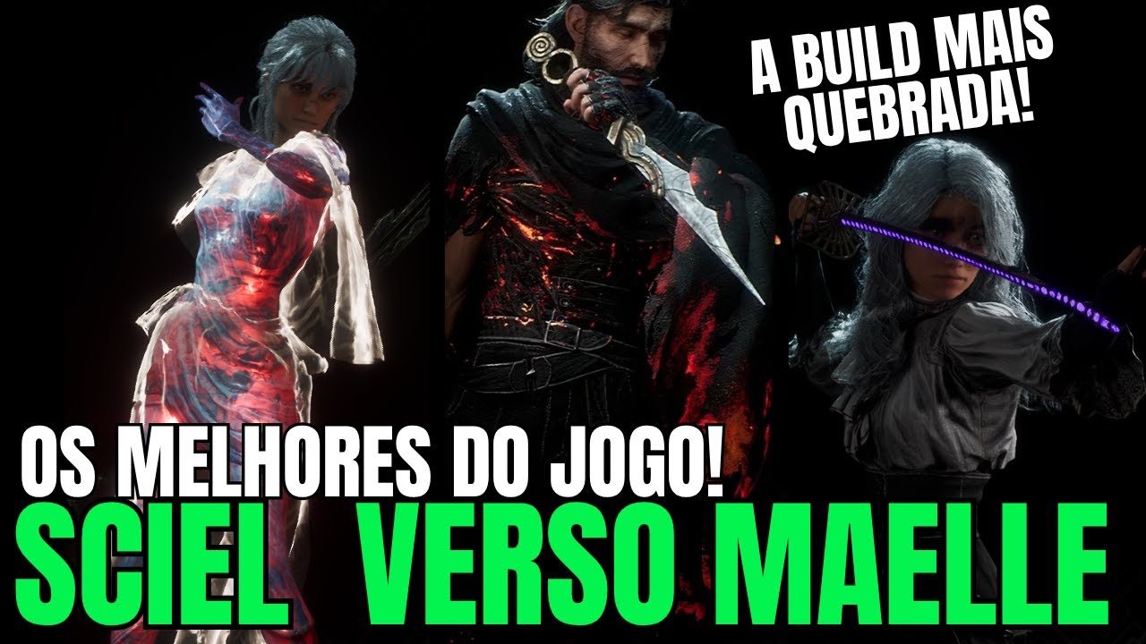 A BUILD MAIS QUEBRADA DO CLAIR OBSCUR PARA VC FARMAR TRANQUILO! BUILD COMPLETA VERSO,SCIEL E MAELLE