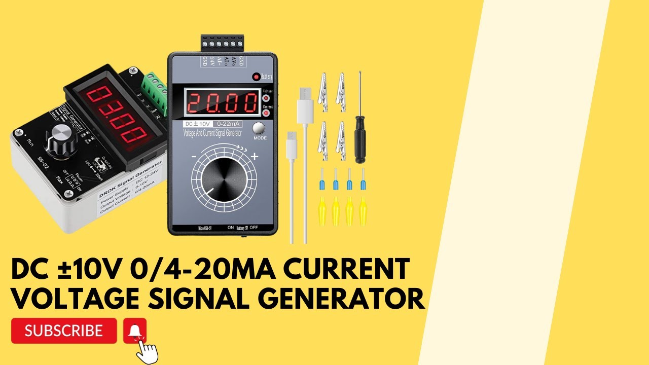 4-20 / 0-10v  Signal Generator| Bangla Tutorial |