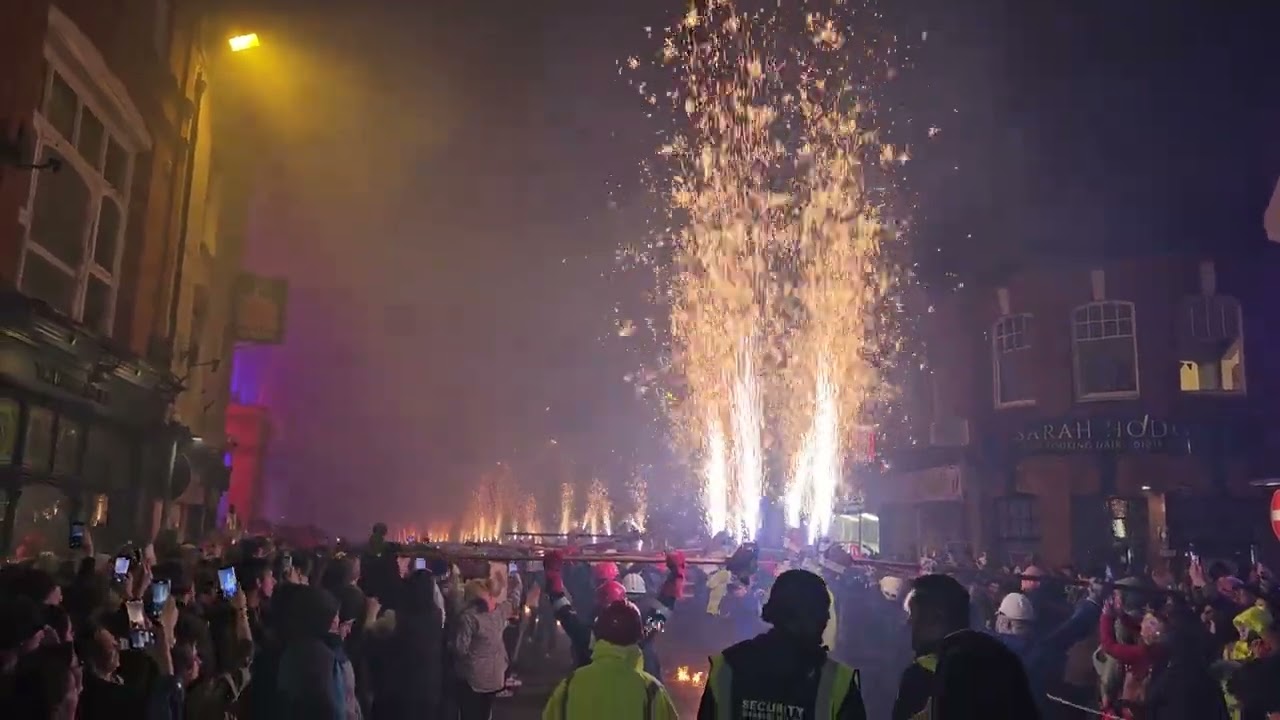 Bridgwater Carnival Squibbing 2024