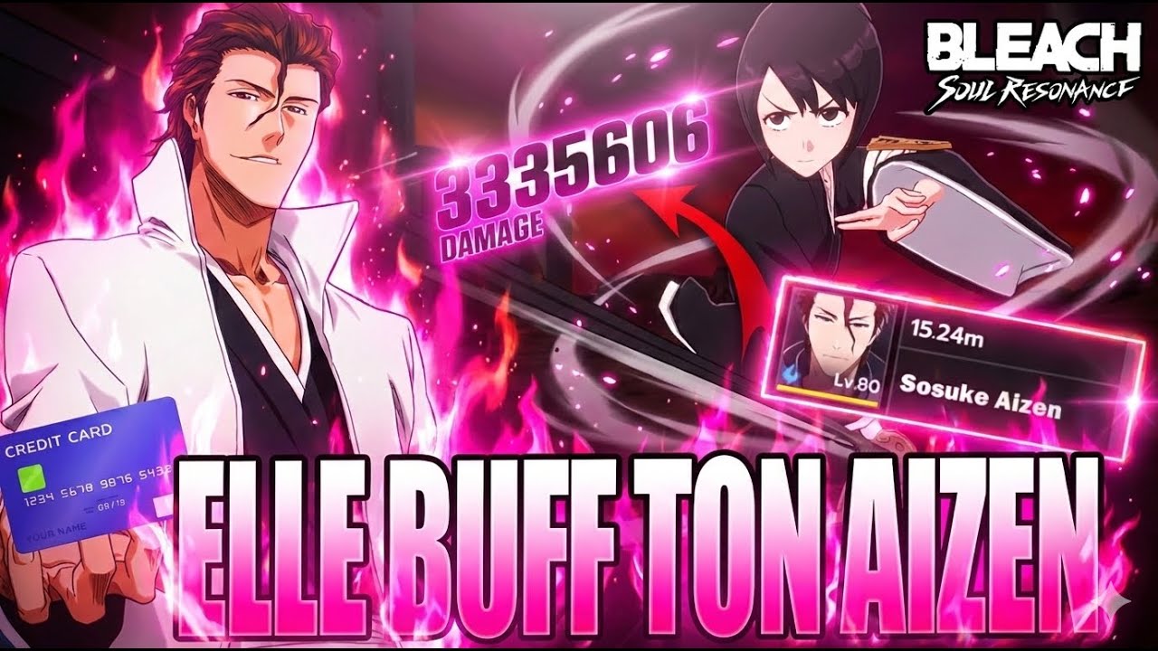 ELLE REND AIZEN BROKEN ET IL BRILLE COMME JAMAIS ! SHOWCASE MOMO SR BLEACH SOUL RESONANCE