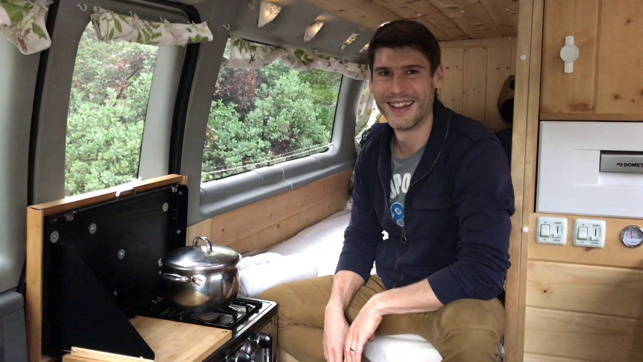 Our Van tour - Ford conversion
