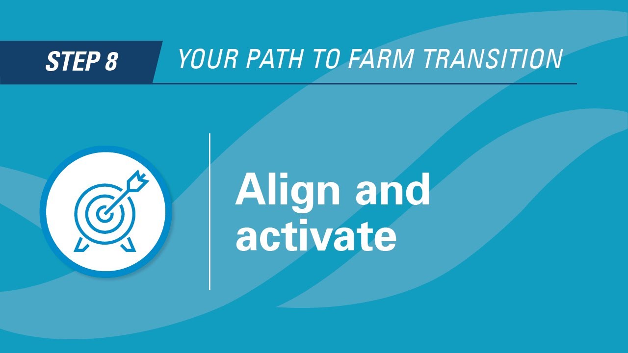 Event 8: Align and activate - leaning in and leading through