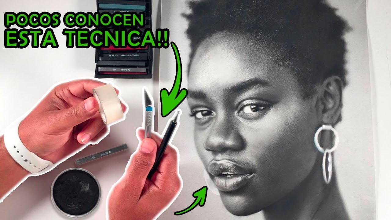 ESTA NUEVA TECNICA TE SORPRENDERA PARA DIBUJAR