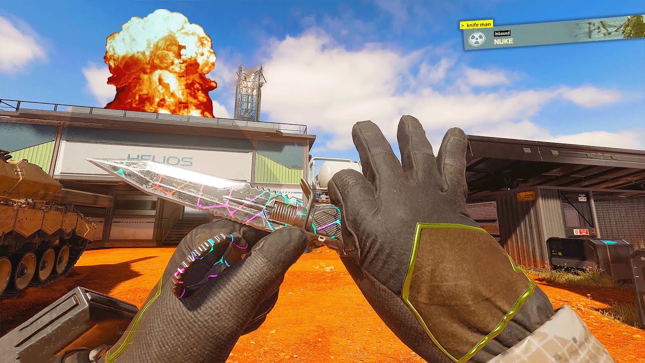 I BALLISTIC KNIFE NUKED Black Ops 7 and made campers SO MAD