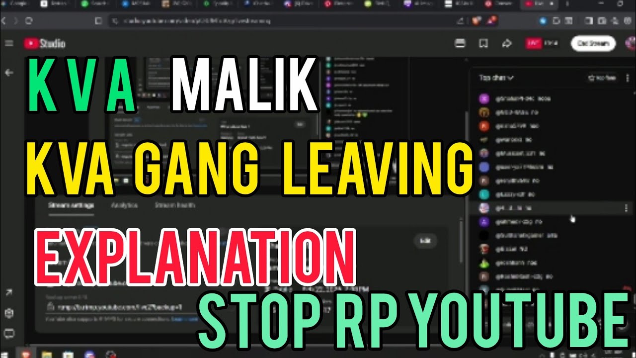 KVA MALIK LEAVING  KVA GANG EXPLANATION 😭🥺 [KVA MALIK]