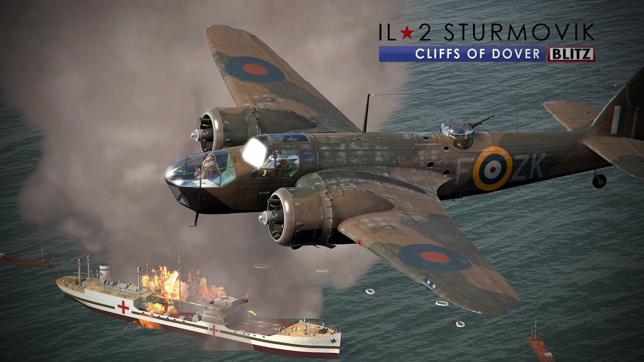 Bombardowanie Ciffs of Dover | Dywizjon Blenheim nr 25 w Bristolu | Atak na bazę wodnosamolot&oacute;w!